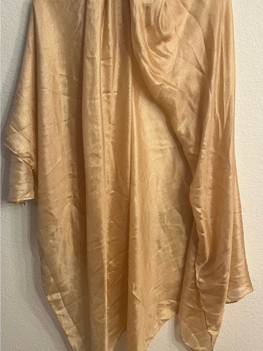 TAN CREAMY BROWN long LUXE SCARF